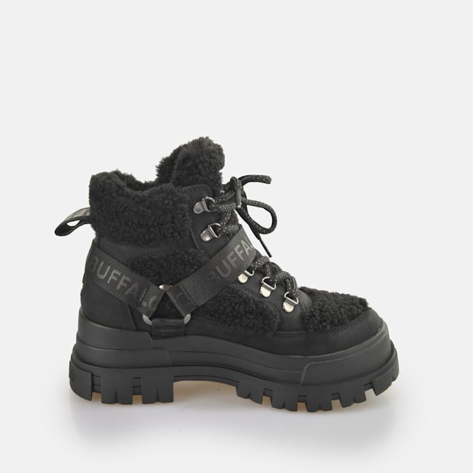 Buffalo Aspha COM MID Warm negro 64267 5