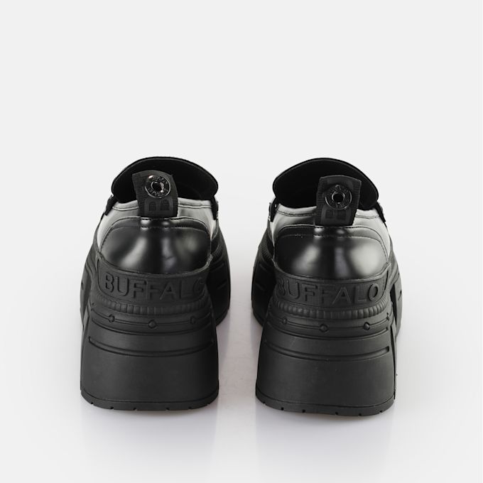 Buffalo Gospher Loafer negro 64312 6