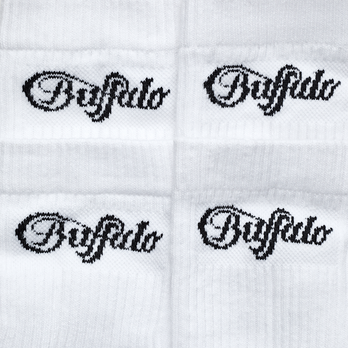 Buffalo LOGO CREW - COTTON Weiß 64426 2