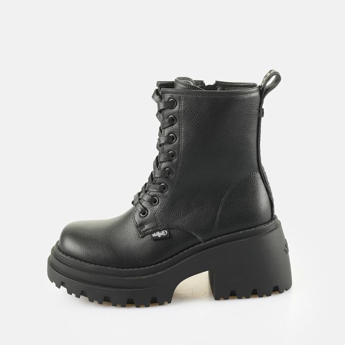Buffalo Bravr Lace Up black 64875 1