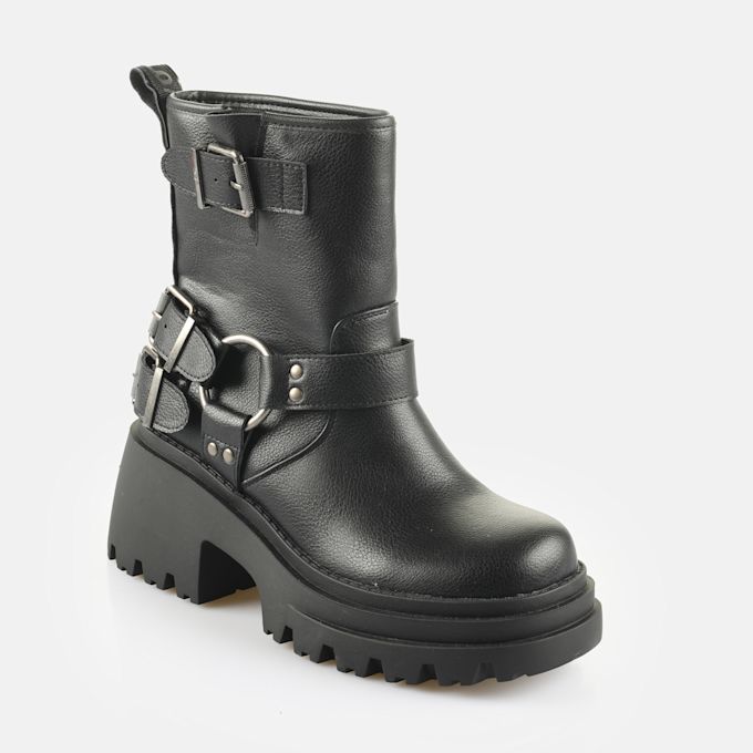 Buffalo Bravr Biker LO black 64881 2