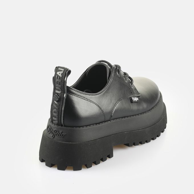 Buffalo Pluto Lace Up LO schwarz 64880 4