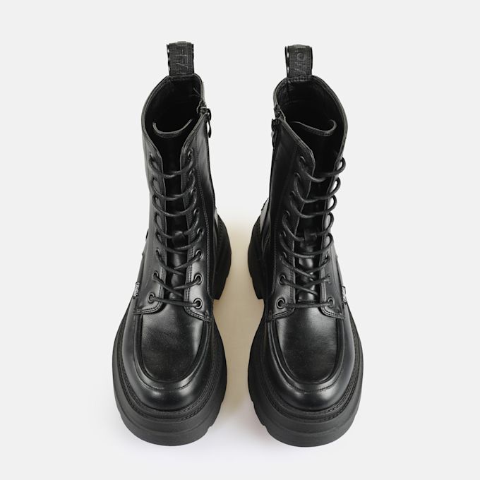 Buffalo Mars Lace Up Nero 64886 2