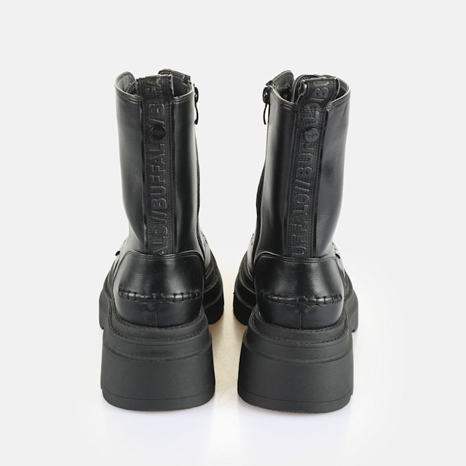 Buffalo BFL // MARS LACE UP - VEGAN NAPPA - BLACK noir 64886 5