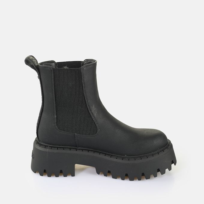Buffalo Aspen Lace Up Warm schwarz 65059 4