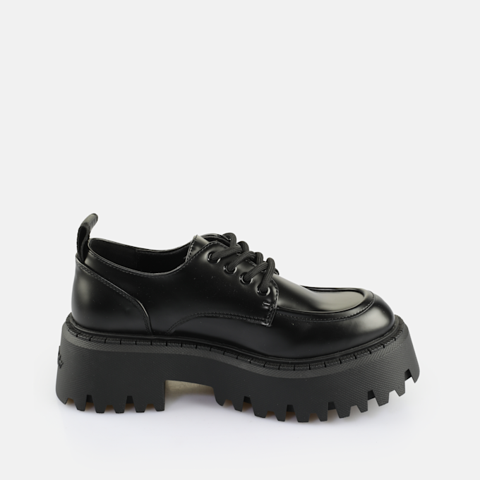 Buffalo Aspen Lace Up Lo noir 65132 4