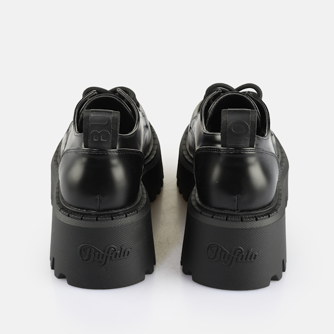 Buffalo Aspen Lace Up LO schwarz 65132 5