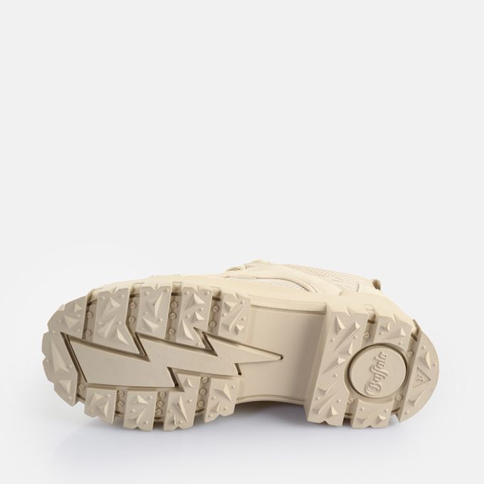 Buffalo Aspha HYB zapatillas veganas, beige beige 65154 6
