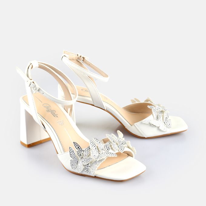 Buffalo Ashley Butterfly Glam white 65391 3