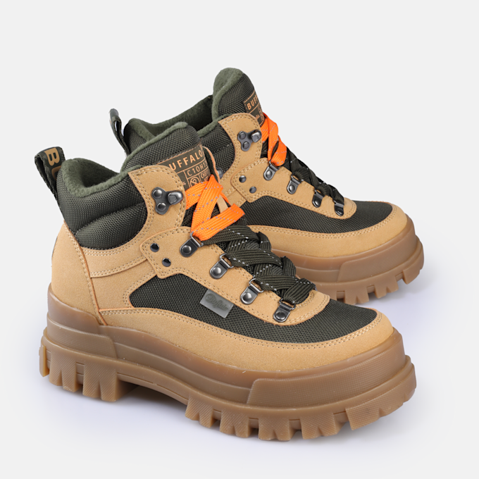 Buffalo Aspha COM MID Hike beige 65499 3