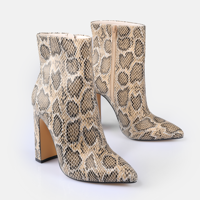 Buffalo July Ankle Bootie beige 91724 3