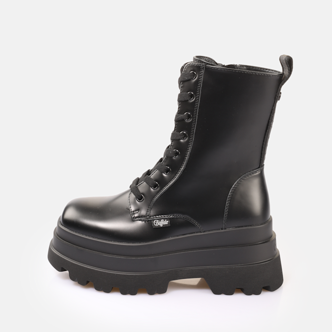 Buffalo Jupiter Lace Up MID schwarz 91212 1