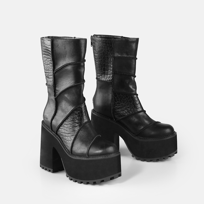 Buffalo Killah Patch Boot negro 91228 3