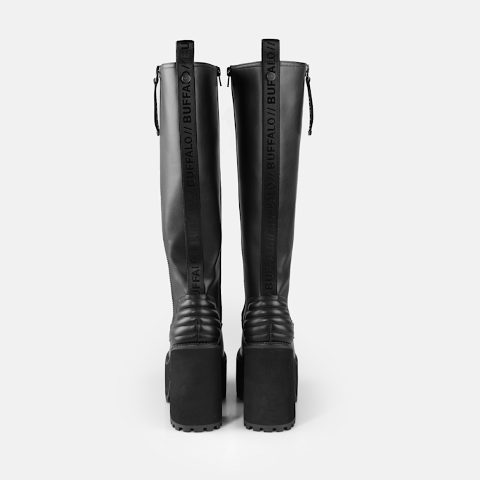 Buffalo Killah HI Zip nero 91229 4