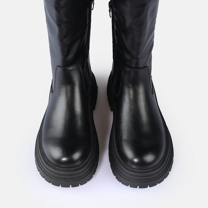 Buffalo Lennox Overknee schwarz 91259 2