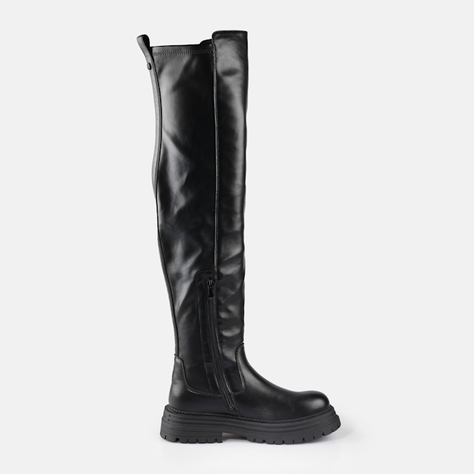 Buffalo Lennox Overknee schwarz 91259 4