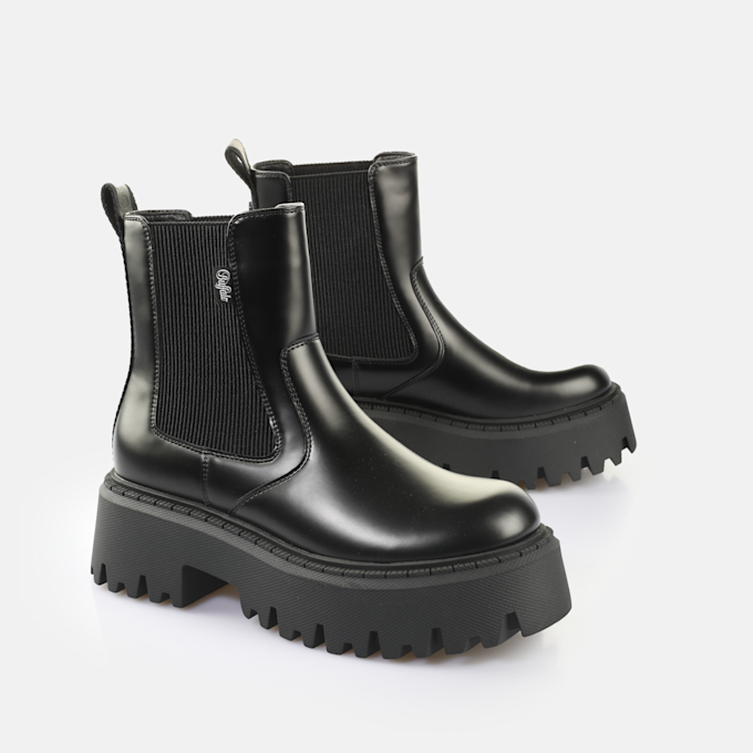 Buffalo Aspen Chelsea BS negro 91293 3