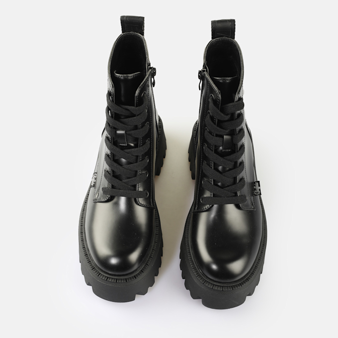 Buffalo Aspen Lace Up BS nero 91291 2