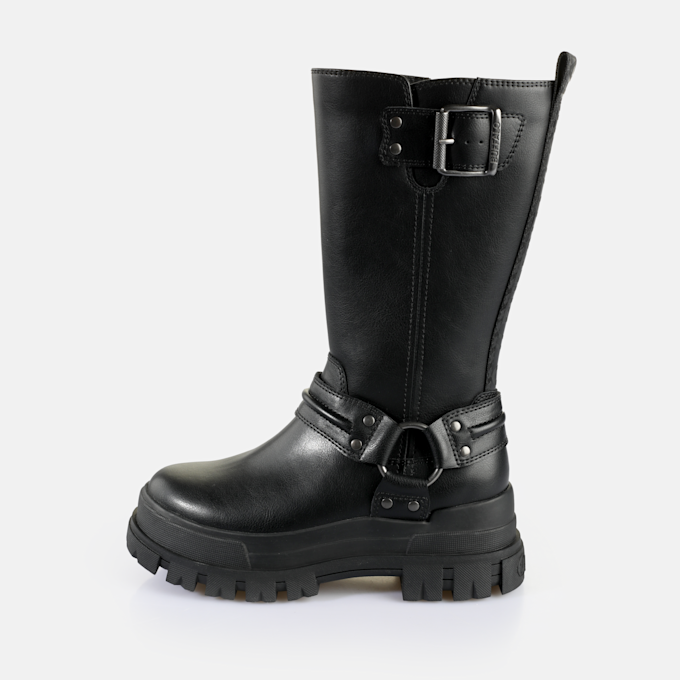 Buffalo Aspha Biker Boot BS schwarz 65509 1