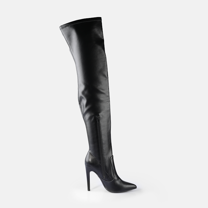 Buffalo Sienna Overknee Schwarz 91288 6