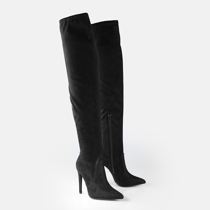 Buffalo Sienna Overknee noir 91290 4