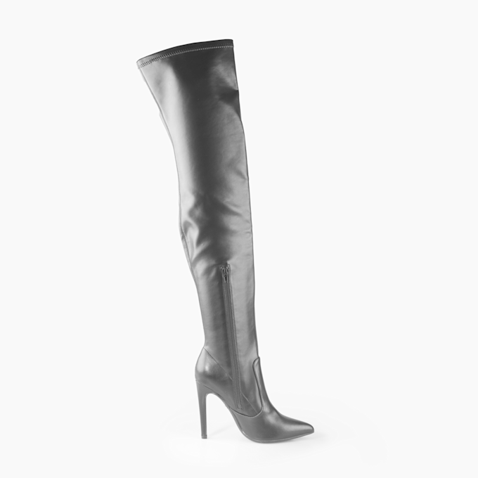 Buffalo Sienna Overknee noir 91290 5