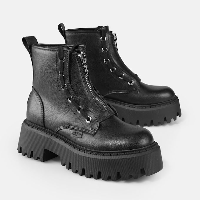 Buffalo Aspen Front Zip schwarz 91245 5