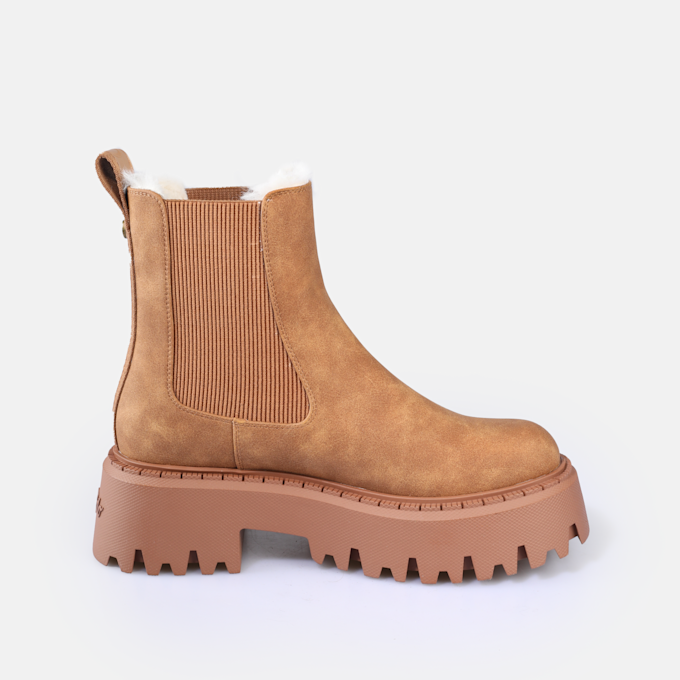 Buffalo Aspen Lace Up Warm braun 91244 4
