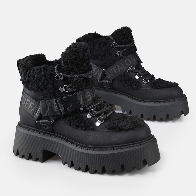 Buffalo Aspen COM MID Warm schwarz 91246 3