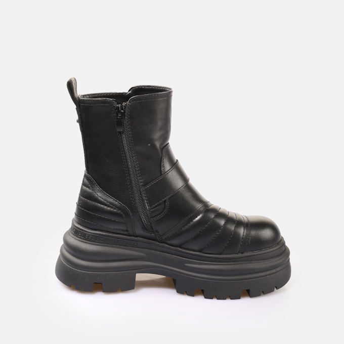 Buffalo Dione Biker Boot MID black 91226 4