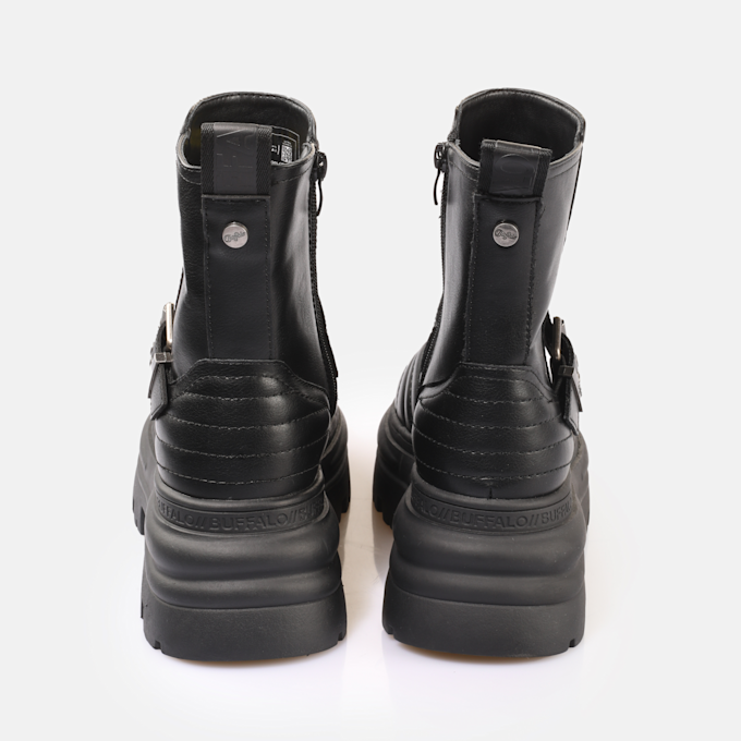 Buffalo Dione Biker Boot MID nero 91226 5