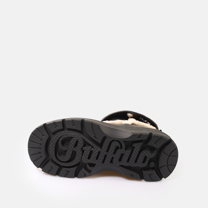 Buffalo Olympia Fold Boot Warm negro 91220 6