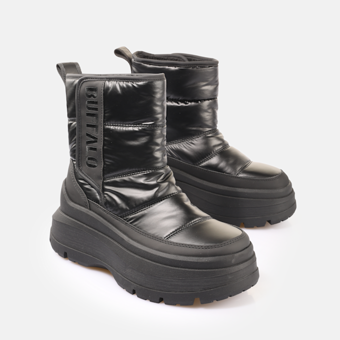 Buffalo Olympia Velboot Quilt negro 91219 3