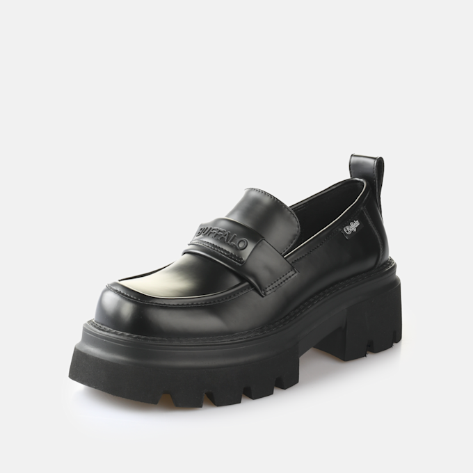 Buffalo Mave Loafer schwarz 91234 2