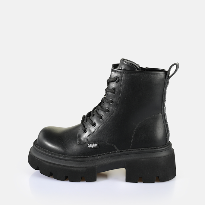 Buffalo Mave Lace Up schwarz 91233 1