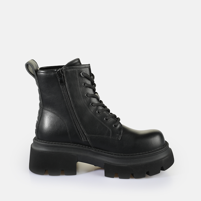Buffalo Mave Lace Up negro 91233 4