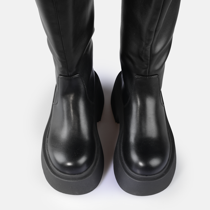 Buffalo Vicious Boot HI nero 91356 2