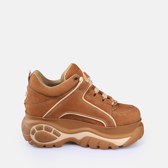 Buffalo Classic Low Leather brun 91392 4