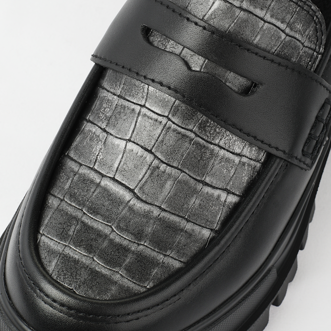 Buffalo Aspha Loafer nero 93579 3