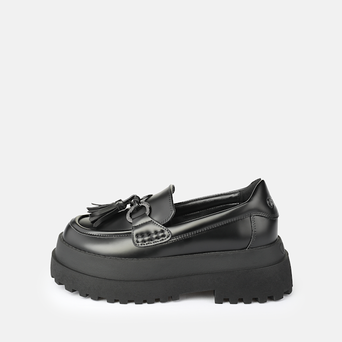 Buffalo Pluto Loafer schwarz 93588 1