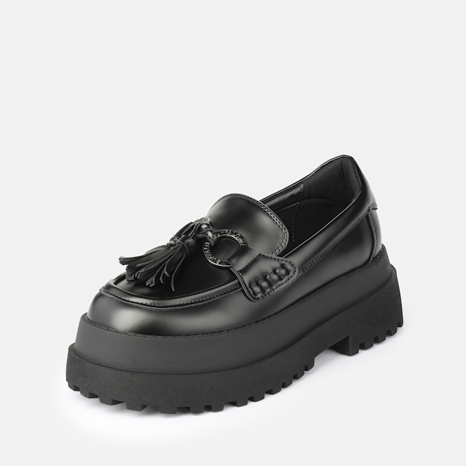 Buffalo Pluto Loafer noir 93588 2