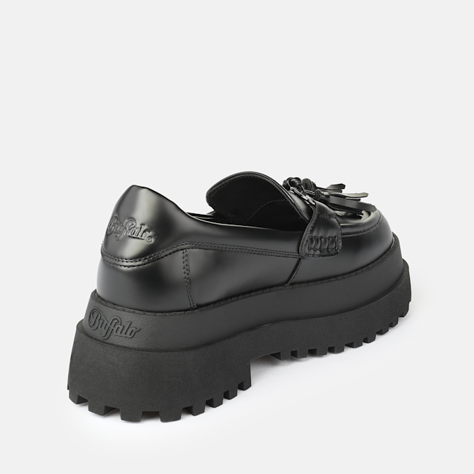 Buffalo Pluto Loafer negro 93588 4