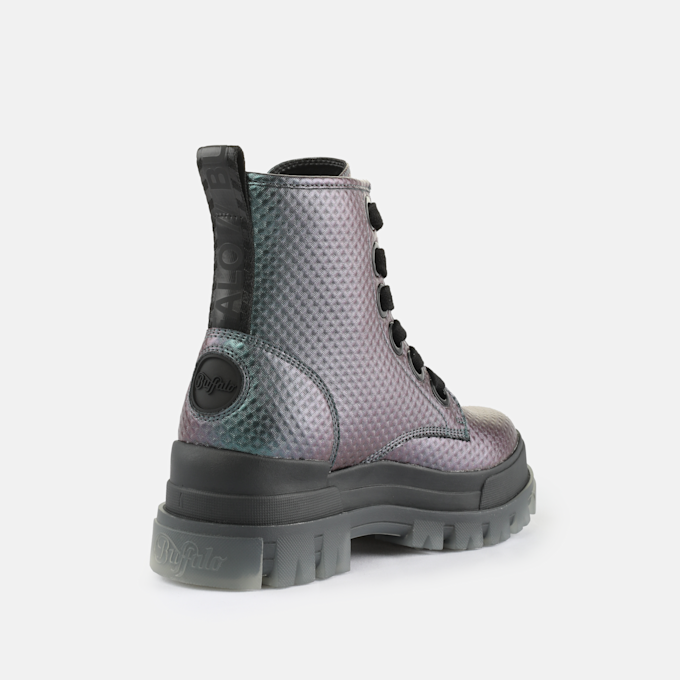 Buffalo Aspha Lace Up HI schwarz 93589 5