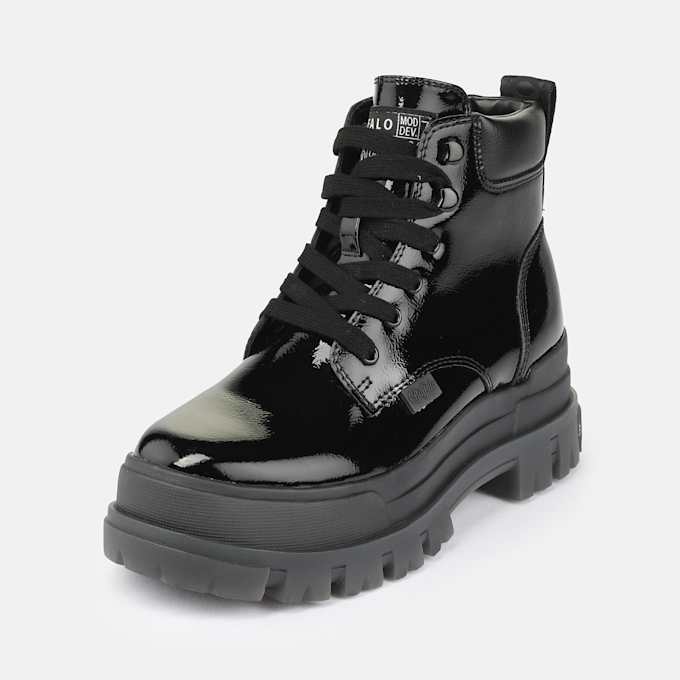 Buffalo Aspha Lace Up MID schwarz 93595 2