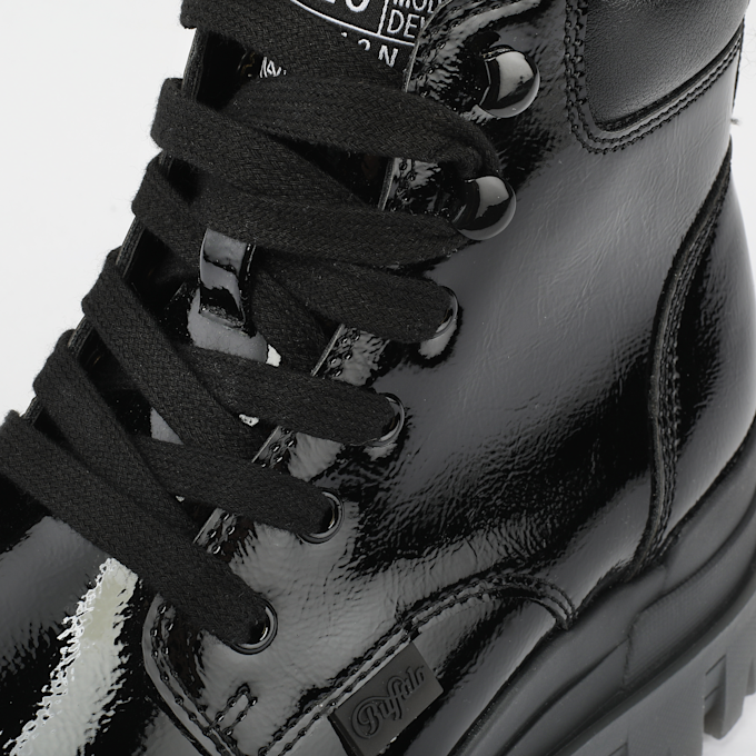 Buffalo Aspha Lace Up MID noir 93595 3