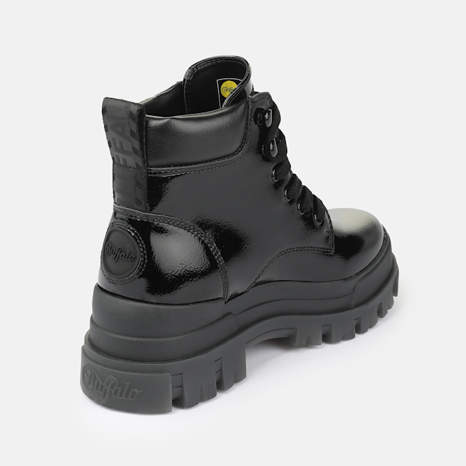 Buffalo Aspha Lace Up MID schwarz 93595 4
