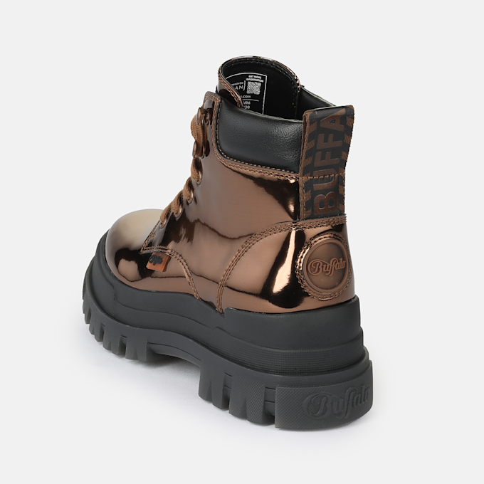 Buffalo Aspha Lace Up MID gold 93594 5