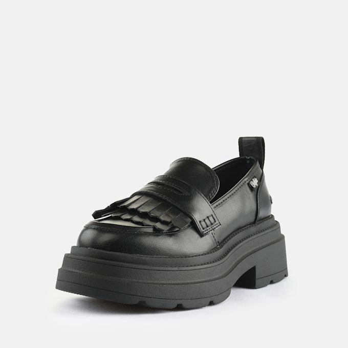 Buffalo Mars Loafer schwarz 93593 2