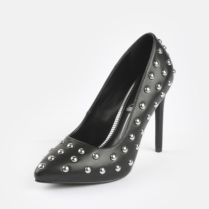 Buffalo Juliet Pump Stud schwarz 93576 2