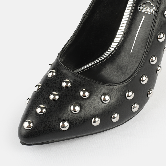Buffalo Juliet Pump Stud schwarz 93576 3